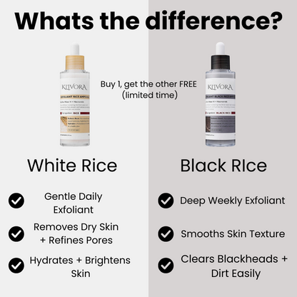 Klivora Rice Ampoule Exfoliant