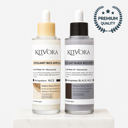 Klivora Rice Ampoule Exfoliant